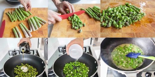 Tuorlo in raviolo preparazione