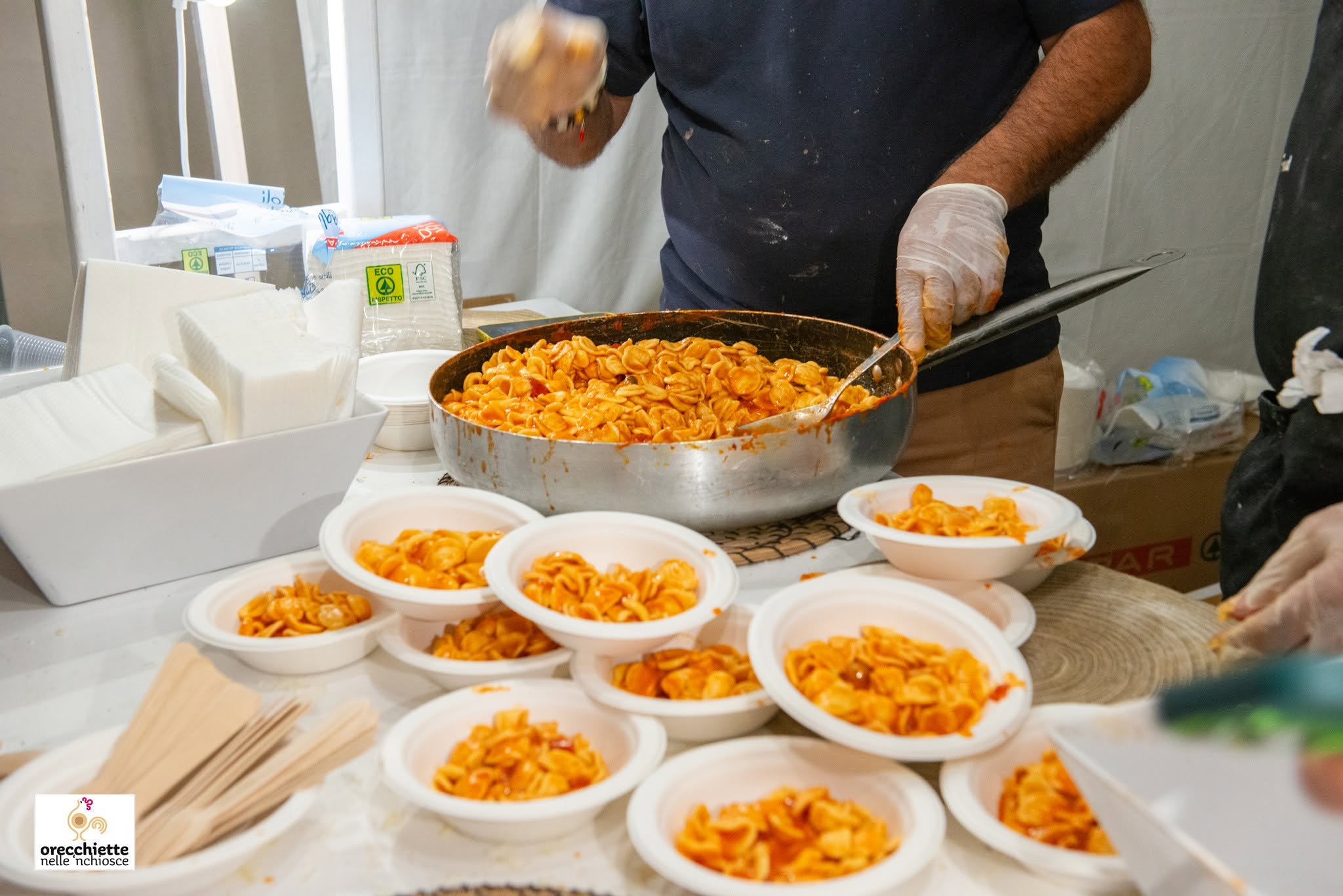 Orecchiette nelle 'nchiosce