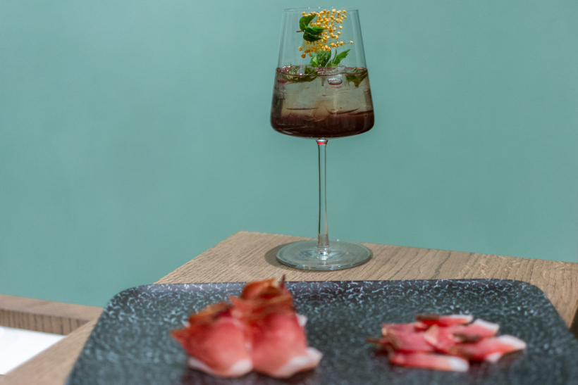 Il cocktail in abbinamento allo Speck Alto Adige IGP