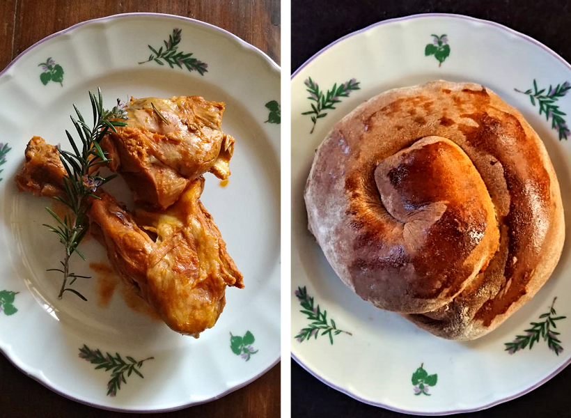 Menù pasquale. Locanda Devetak