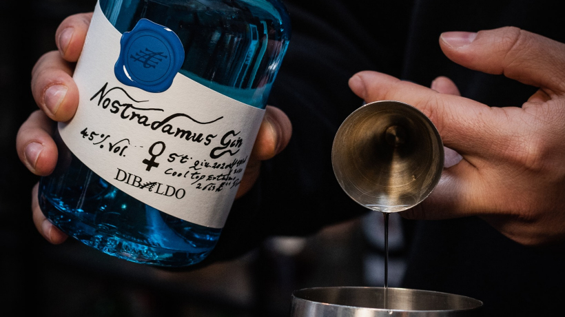 Il Gin italiano Nostradamus di Dibaldo Spirits