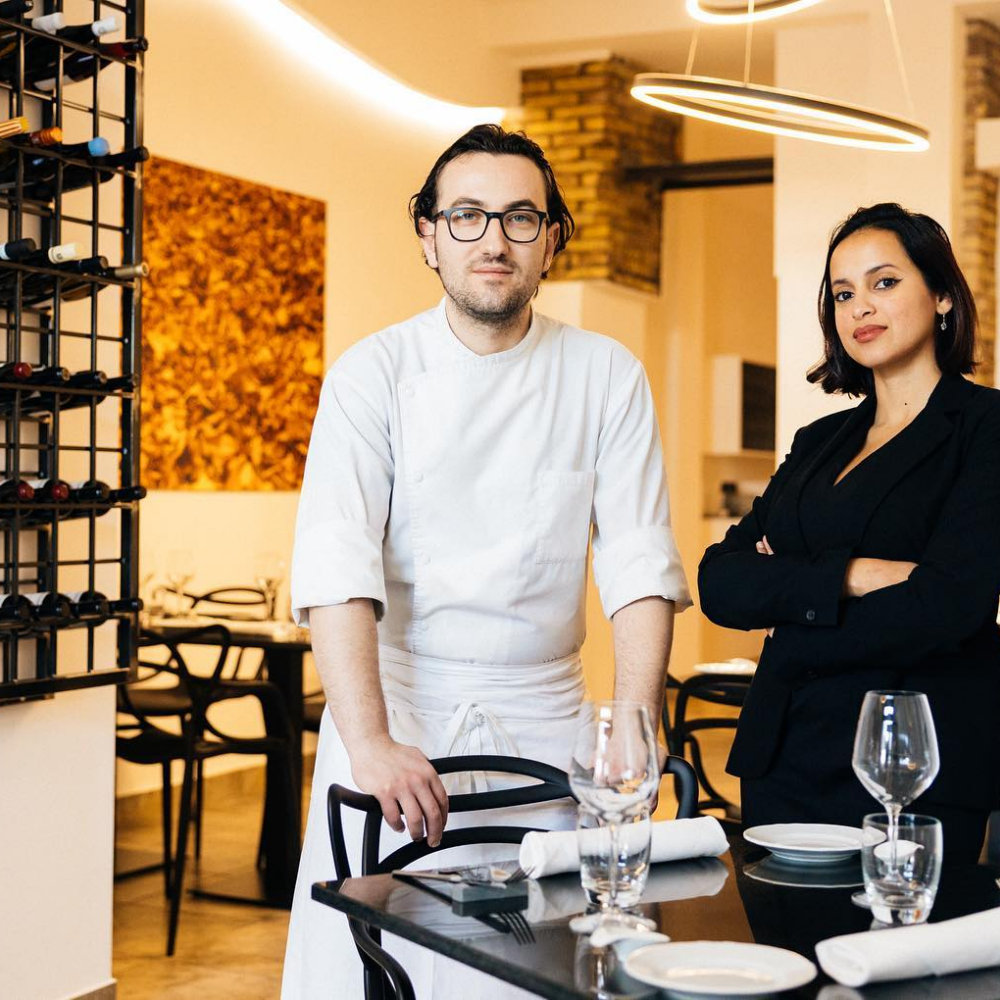 Gabriele e Alessandra del ristorante Dogma di ROma