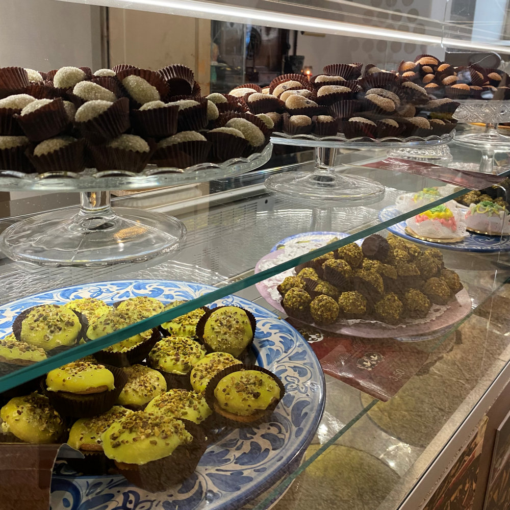 I dolci che si possono trovare ai Segreti del Chiostro di Palermo