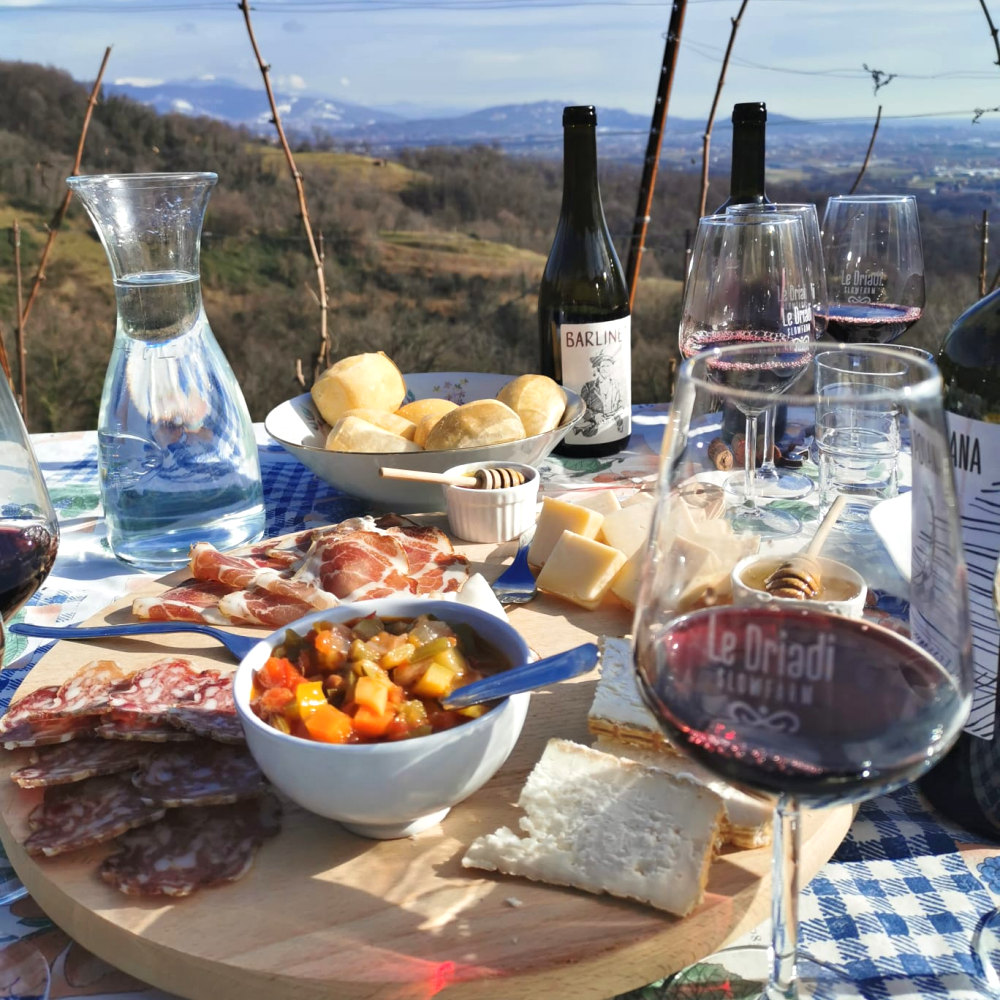 I vini dell'azienda agricola le Driadi di Palazzago