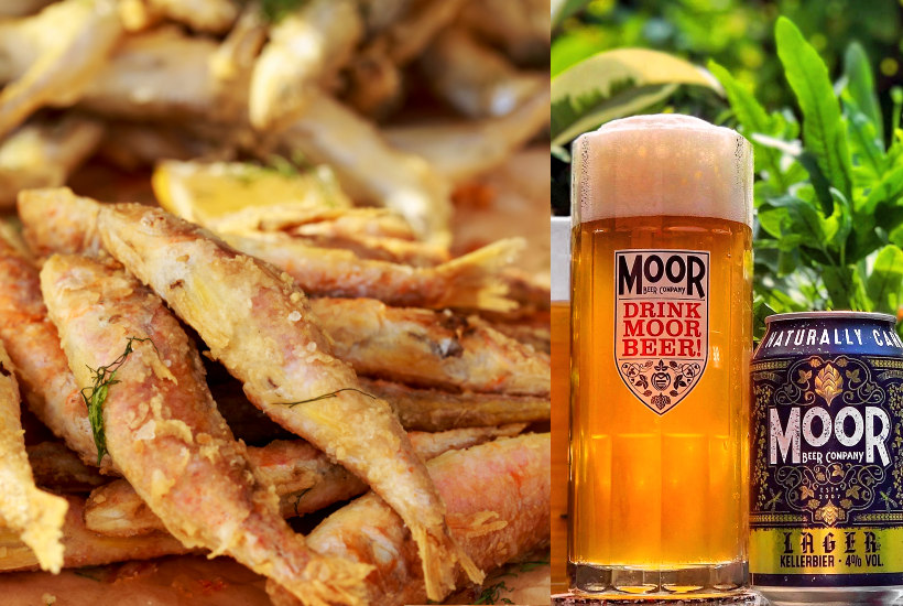 Pesce e birra: la frittura di paranza e la Lager di Moor