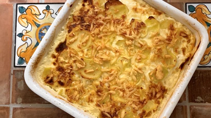 La ricetta del Gratin Dauphinois, il gratin di patate e groviera