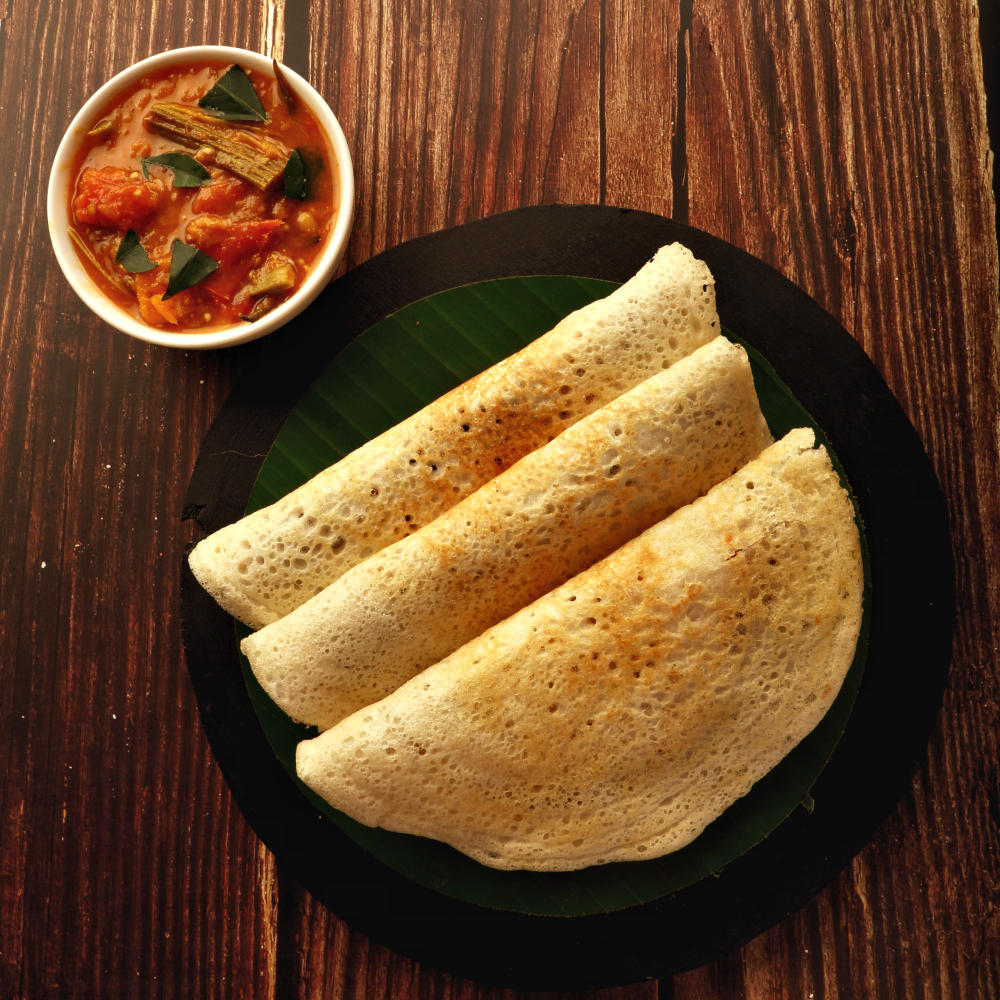 Indian Dosa è la crepe vegetariana indiana