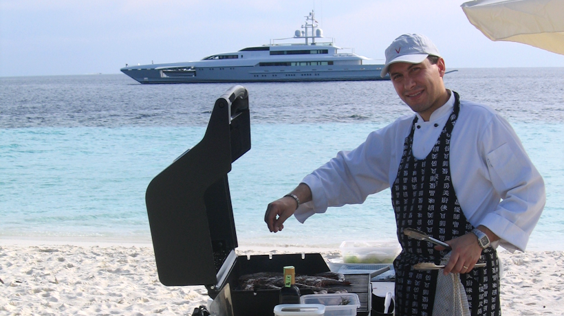 Elite yacht chef