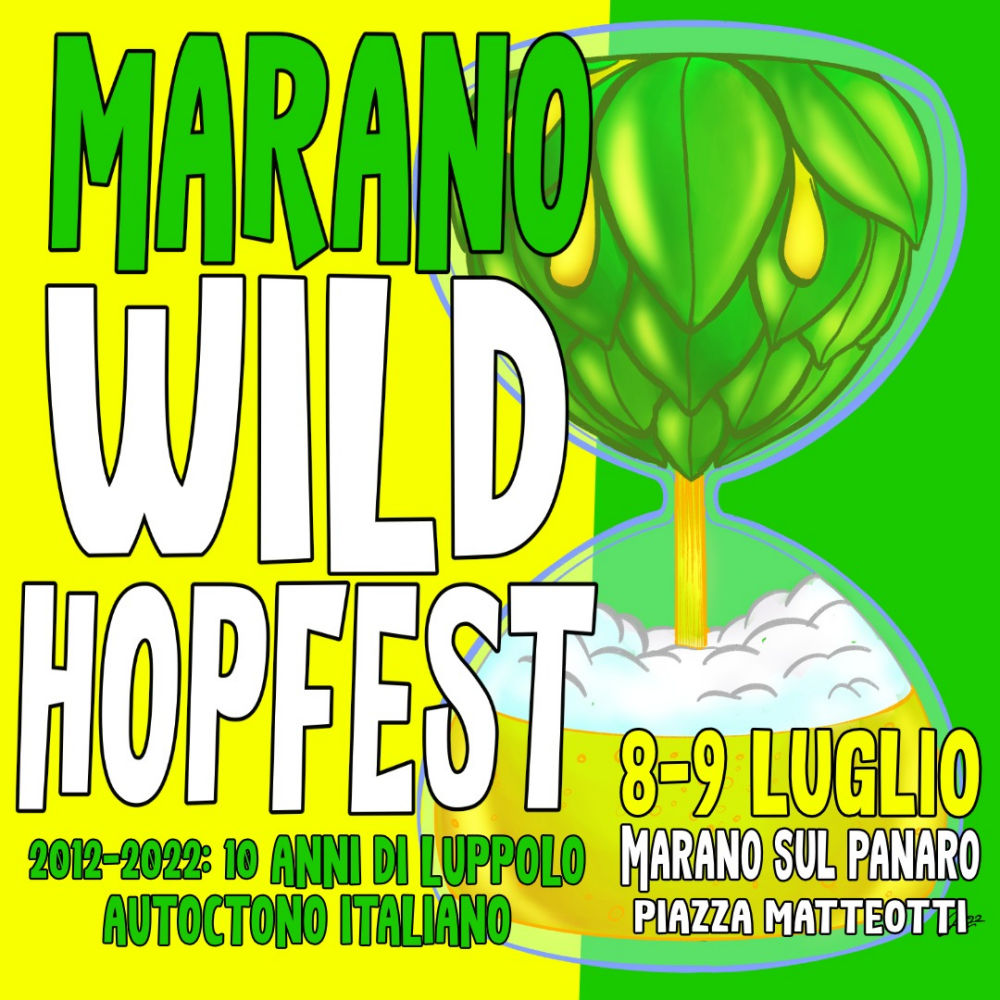 Il Marano Wild Hopfest l'8 e il 9 luglio a Marano sul Panaro 