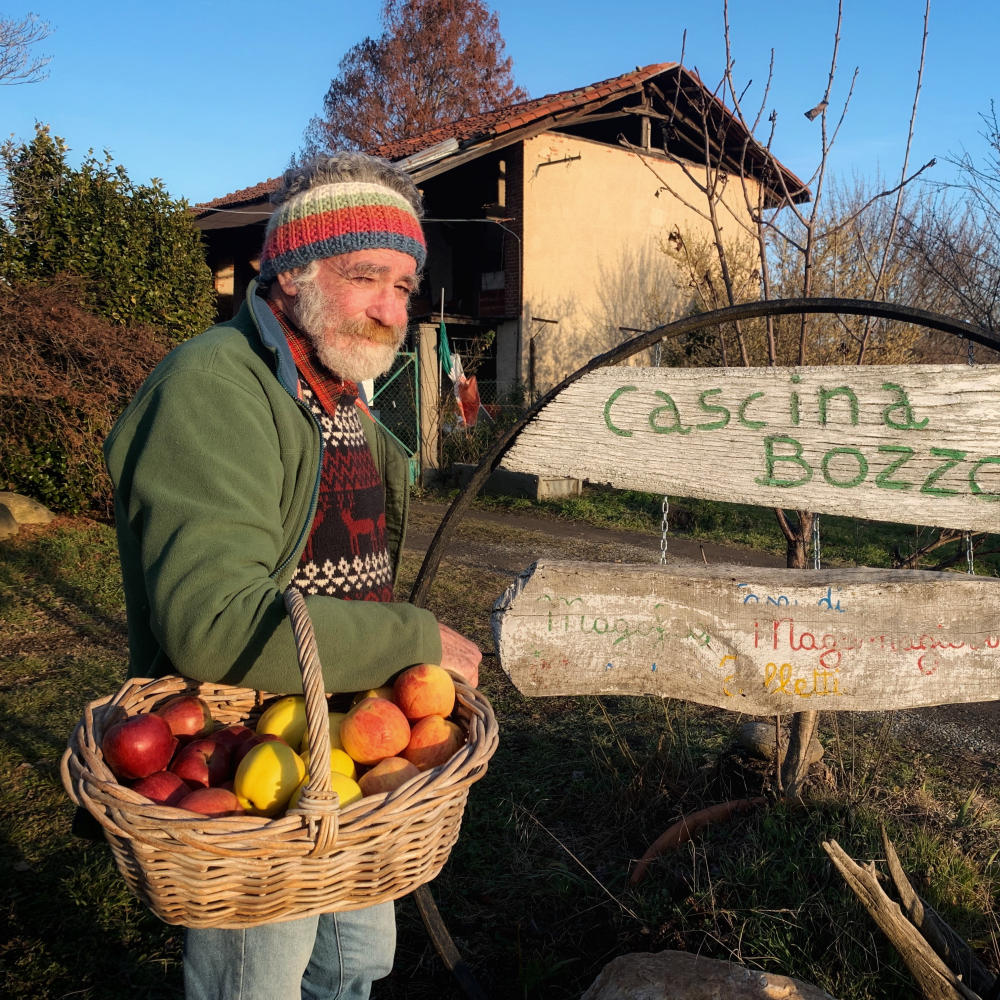 Marco Maffeo della Cascina Bozzola e le sue mele antiche