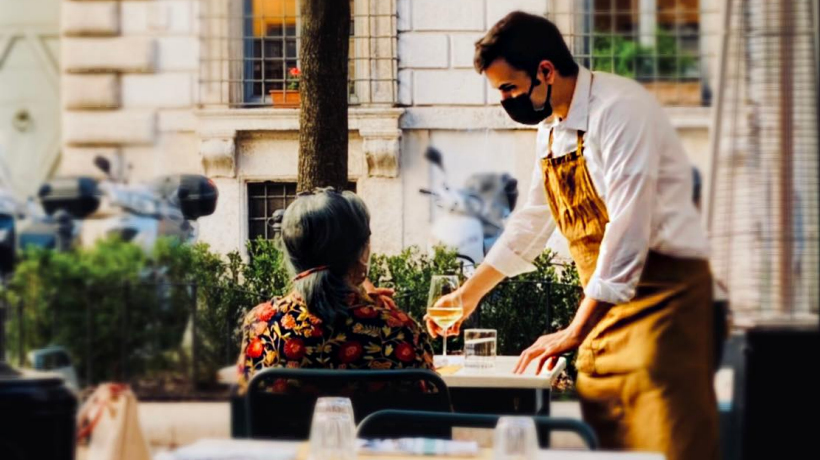 Mangiare all'aperto a Roma: L'Osteria La Quercia