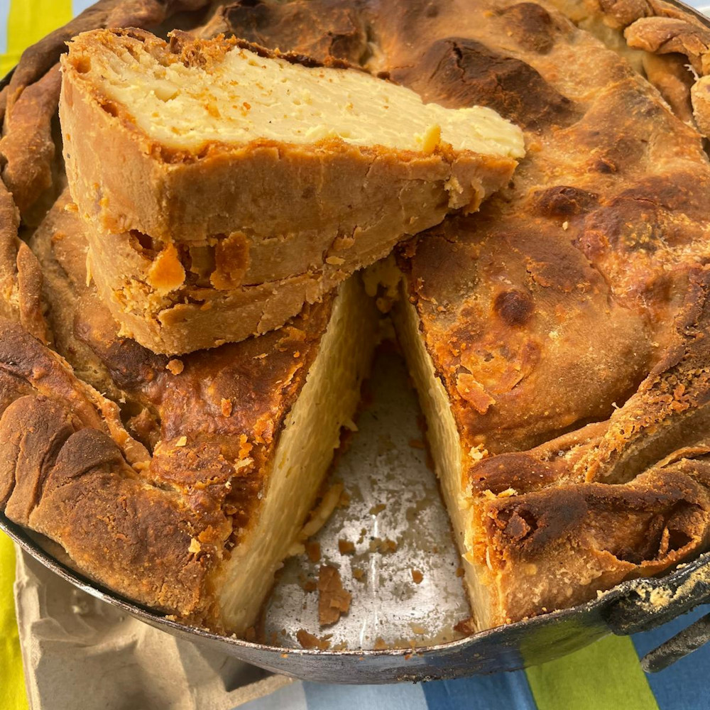 La pastiera di maccheroni a Pasqua