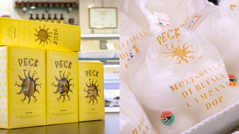 Peck gastronomia mozzarella