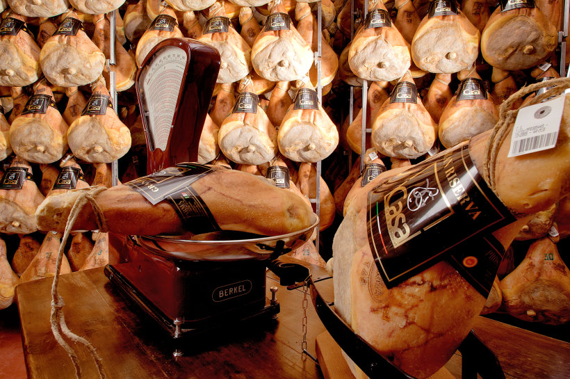 Il prosciutto crudo di Parma di Casa Graziano