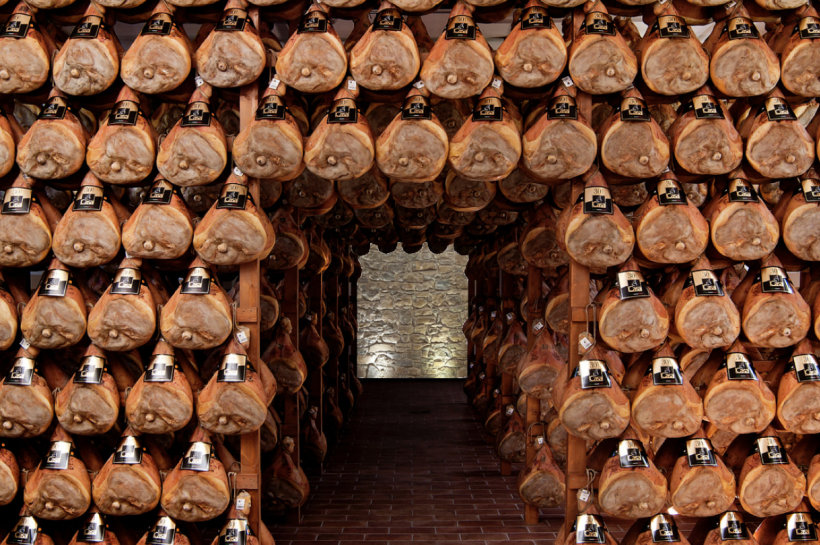 Il prosciutto crudo di Parma di Casa Graziano