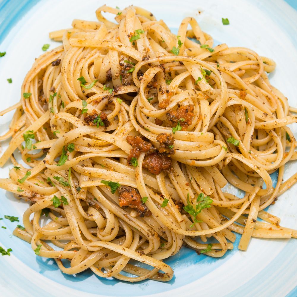 Ricci di mare_spaghetti_cibovagare