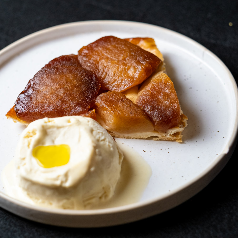 La tarte tatin di Radici a Palermo