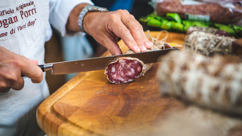 A Milano Golosa il salame di Varzi di Thogan Porri