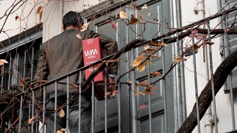 La consegna delle wine box di Wineman